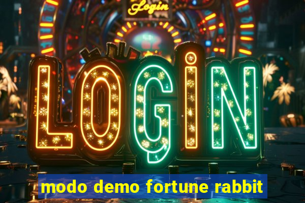 modo demo fortune rabbit